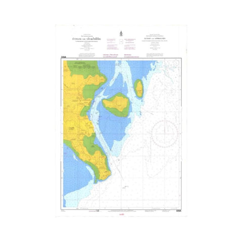Marine Chart Thailand (Andaman) 335A Ao Man and Approaches
