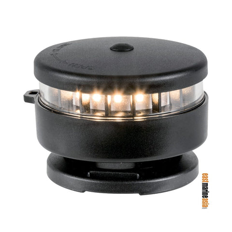 Osculati Battery-Operated Navilight 1 nm All-Round White / Anchor LED Navigation Light - Magnetic Base