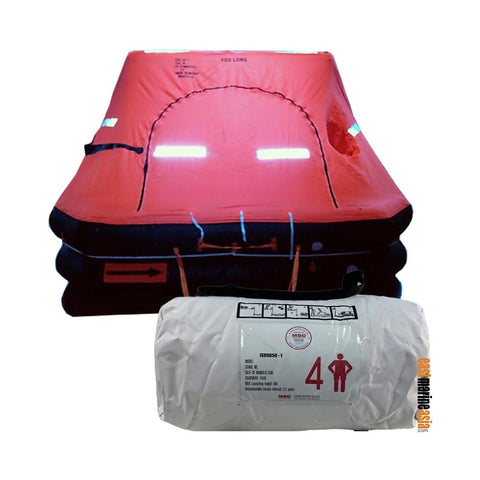 MSC ISO 9650-1 (Pack 2) Leisure Yacht Liferaft - Valise