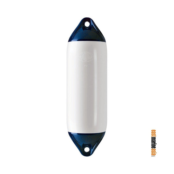 Polyform F Series Boat Fender (White Blue Top)