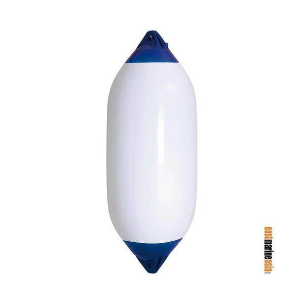 Polyform F Series Boat Fender (White Blue Top)