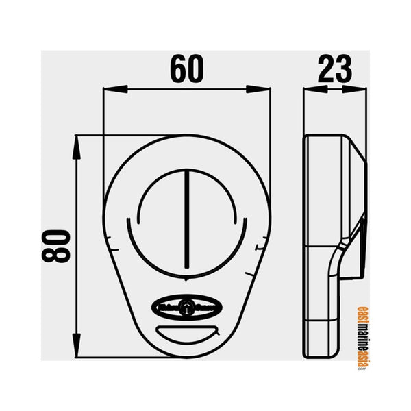 Riviera Mizar Hand Bearing Compass