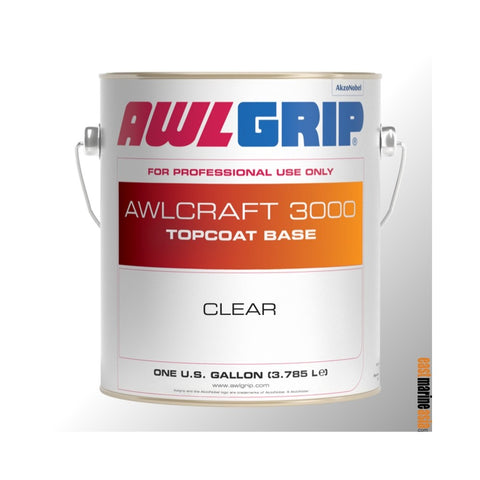 Awlcraft 3000 High Gloss Acrylic Urethane Topcoat - Clear