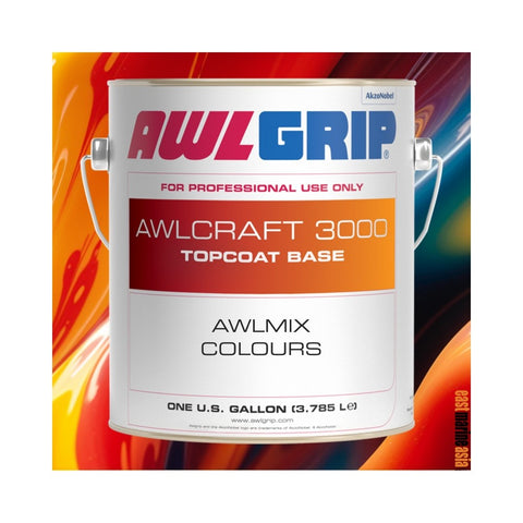 Awlcraft 3000 High Gloss Acrylic Urethane Topcoat - Colours