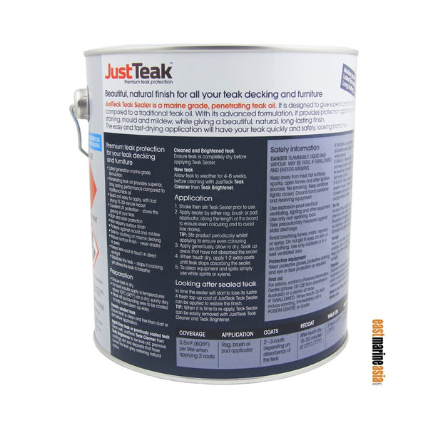 JustTeak Solvent-Based Teak Sealer